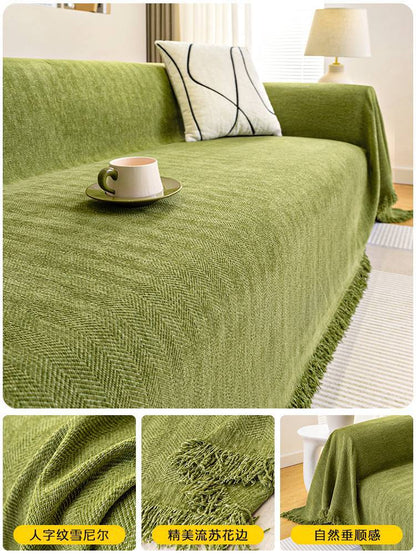 Advanced Chenille Sofa Towel Cover Cloth