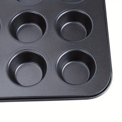 Non-Stick 12-Cup Muffin Pan and Baking Tray